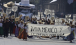 The Civic-Military Parade commemorating the 115th anniversary of the Mexican Revolution ta...