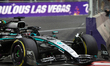 George Russell drives during the first practice session ahead of the Formula 1 Heineken La...