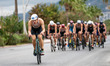 Lukas Meckel of Germany competes in the Elite Men's race at the 2025 Europe Triathlon Cup...