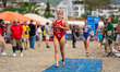 Noemi Van der Kaaij of Switzerland competes in the Elite Women's race at the 2025 Europe T...