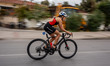 Asia Mercatelli of Italy competes in the Elite Women's race at the 2025 Europe Triathlon C...