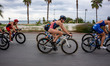 Gillian Cridge of the USA is in action during the Elite Women's race at the 2025 Europe Tr...