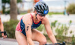 Gillian Cridge of the USA is in action during the Elite Women's race at the 2025 Europe Tr...