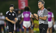 Head Coach of Austria Hermann Stadler reacts during the FIFA U-17 World Cup Qatar 2025 Qua...