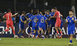 Players of Italy celebrate after winning the FIFA U-17 World Cup Qatar 2025 Quarter-final...