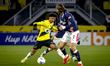 NAC Breda forward Charles Brym plays during the match between NAC Breda and PSV Eindhoven...