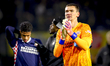 PSV Eindhoven goalkeeper Matej Kovar plays during the match between NAC Breda and PSV Eind...