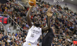 Usman Garuba of Real Madrid plays during the Liga ENDESA ACB match between Coviran Granada...