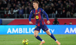 Dani Olmo plays during the match between FC Barcelona and Athletic Club, corresponding to...