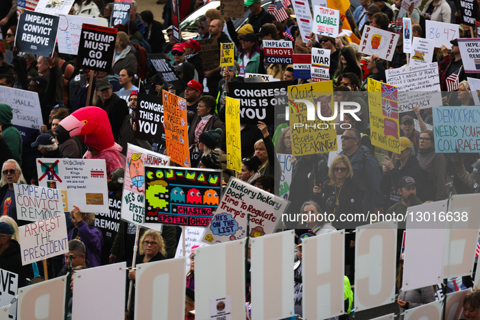 Anti-Trump March In Washington