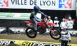 Guillaume Brun rides during the Supercross SX1 Semi-Final motorcycle competition for the F...