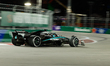 George Russell participates in the Formula 1 Heineken Las Vegas Grand Prix in Las Vegas, N...