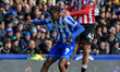 Sydie Peck of Sheffield United outjumps Jamal Lowe of Sheffield Wednesday during the Sky B...
