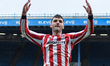 Tom Cannon of Sheffield United celebrates in front of the traveling Blades fans during the...