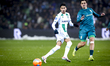 FC Groningen forward Younes Taha el Idrissi and PEC Zwolle forward Kaj de Rooij play durin...