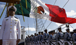 Members of the Mexican Navy participate in a ceremony commemorating the 200th anniversary...