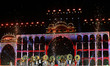 Artists perform during the opening ceremony of the Khelo India University Games 2025 event...