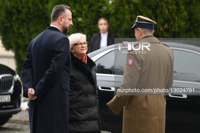 Polish and French Defence Ministers Hold Bilateral Meeting