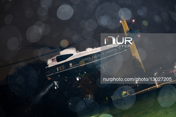 President Trump And First Lady Depart White House