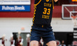 Tyler Koenig, 33, is at the free throw line for the Coppin State Eagles during an NCAA men...