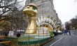 Several of the floats participate in the Macy's Thanksgiving Day Parade in Manhattan, Unit...