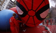 The Spider-Man balloon is ready for the 2025 Macy's Thanksgiving Day Parade on November 26...