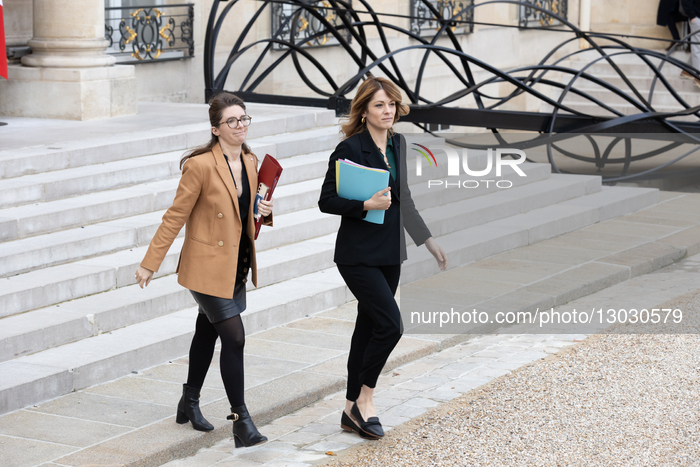 Council Of Ministers Of The French Government At The Elysée Palace, In Paris