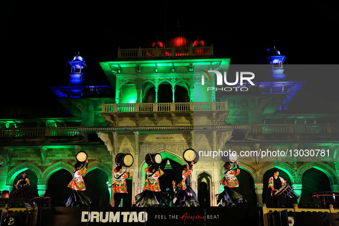 Japan's DRUM TAO Perform In Jaipur 