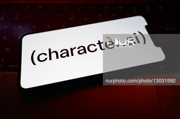 Photo Illustration Of The Character AI Chatbot