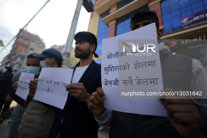 Nepal: Gen-Z Protesters Stage Demonstration Against Government In Kathmandu