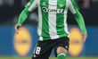Nelson Deossa of Real Betis runs with the ball during the UEFA Europa League match between...