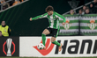 Ez Abde of Real Betis controls the ball during the UEFA Europa League match between Real B...
