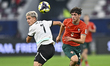Martim Chelmik of Portugal and Nicolas Jozepovic of Austria play during the FIFA U-17 Worl...