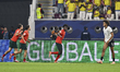 Anisio Cabral of Portugal celebrates after scoring a goal during the FIFA U-17 World Cup Q...