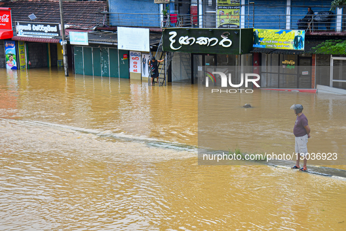 Cyclone "Ditwah" Causes Widespread Flooding In Sri Lanka