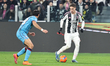 Kenan Yildiz participates in the Serie A 2025-2026 match between Juventus and Cagliari in...