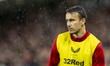 David Strelec of Middlesbrough warms up during the Sky Bet Championship match between Midd...
