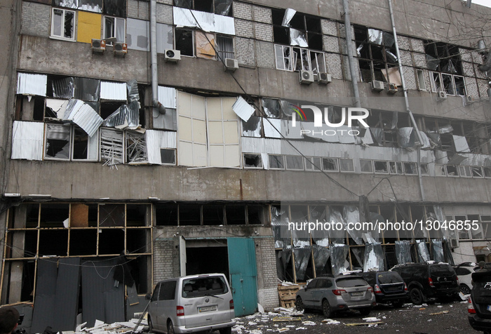 Impact of Russian attack on Dnipro, December 1, 2025