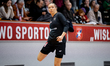 Martyna Pyka plays during the basketball game between Wisla Krakow and MB Zaglebie Sosnowi...