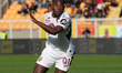 Duvan Zapata of Torino plays during the Serie A match between US Lecce and Torino FC in Le...