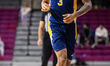 ERIC ACKER (3) of the La Salle Explorers plays during an NCAA men's basketball game at The...