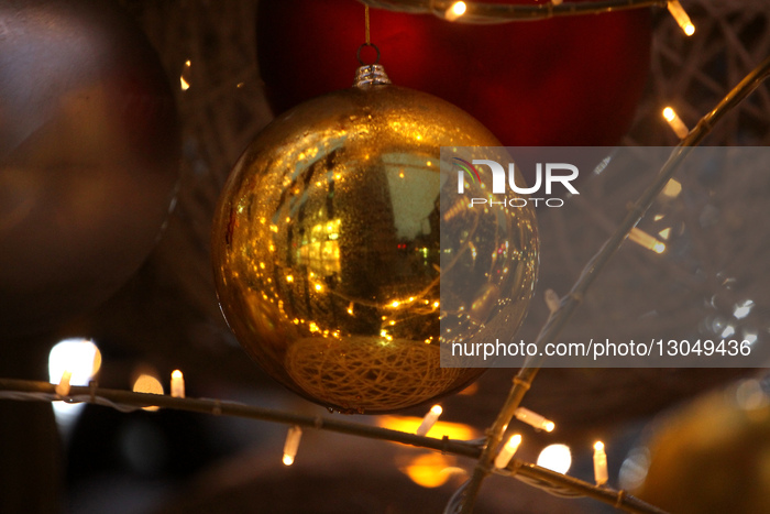 Christmas tree in Dnipro