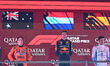 Red Bull driver Max Verstappen claims a crucial victory at Lusail International Circuit du...