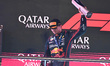 Red Bull driver Max Verstappen claims a crucial victory at Lusail International Circuit du...