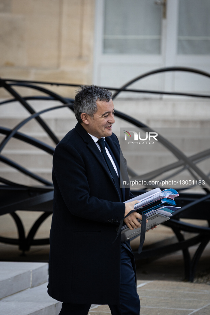 Council Of Ministers Of The French Government At The Elysée Palace, In Paris
