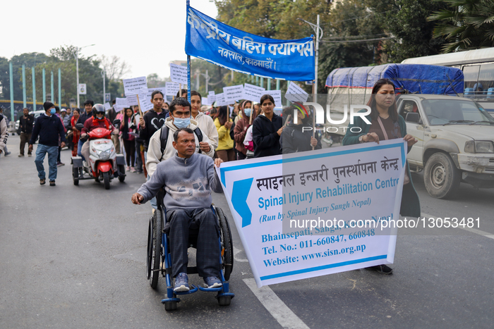 34th International Day Of Persons With Disabilities With Rally In Nepal
