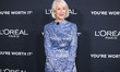 English actress Helen Mirren (Dame Helen Mirren) arrives at the 20th Annual L'Oreal Paris'...