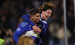 Koen Kostons of PEC Zwolle celebrates after scoring the goal with Jan Faberski of PEC Zwol...