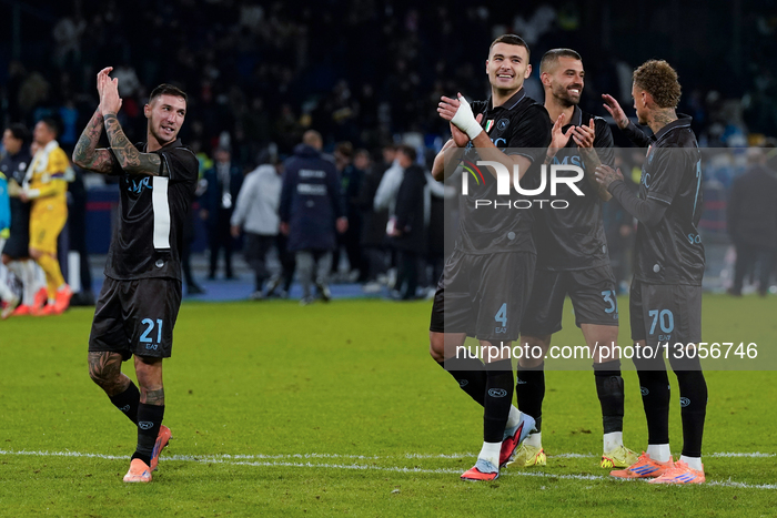 SSC Napoli v Cagliari Calcio - Coppa Italia