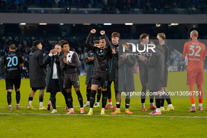 SSC Napoli v Cagliari Calcio - Coppa Italia